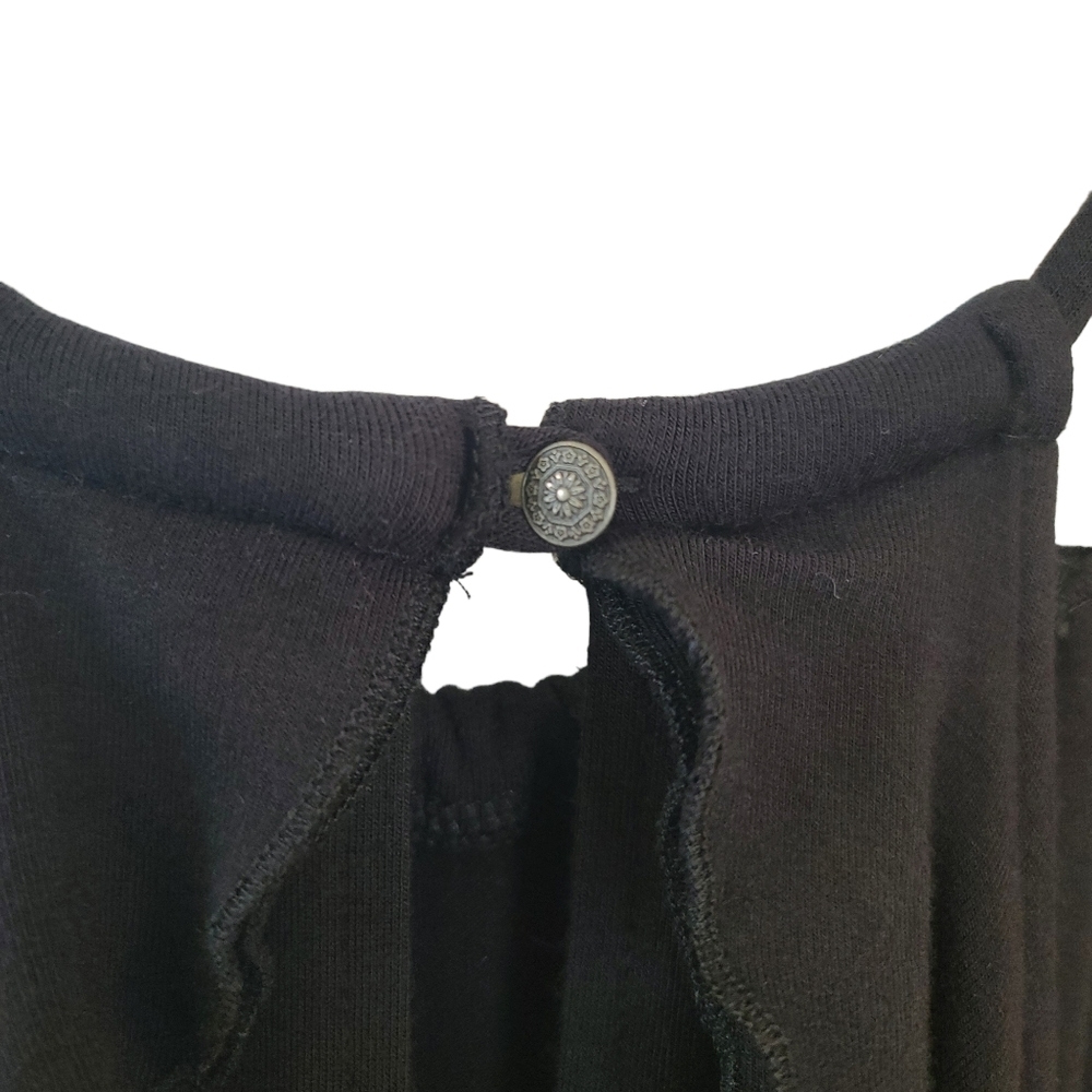 American Eagle Outfitters Long Maxi Dress with cutouts & slit size Medium Black - Picture 7 of 7